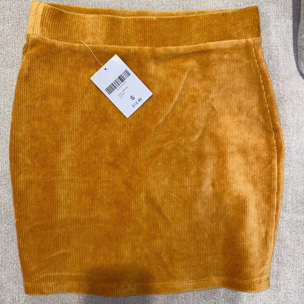 Velvet skirt